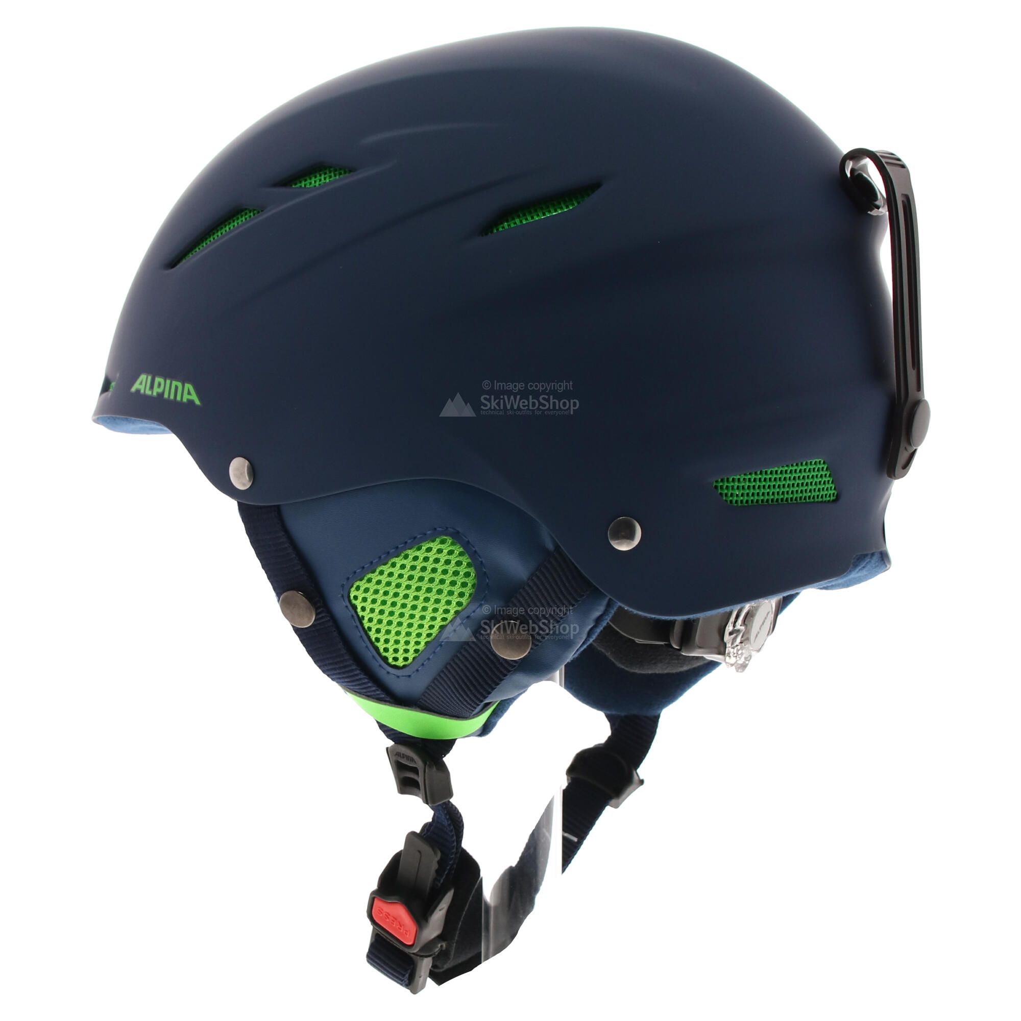 Alpina Biom Ski Helmet Kask Navy Matt Niebieski SkiWebShop