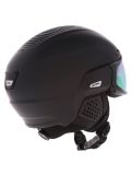 Miniaturka Alpina, Alto Q-Lite kask z szybą unisex Black Matt (Gold Mirror) czarny 