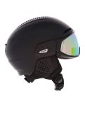 Miniaturka Alpina, Alto Q-Lite kask z szybą unisex Black Matt (Gold Mirror) czarny 