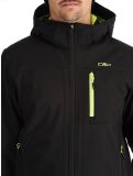 Miniaturka CMP, 3A01787N kurtka softshell mężczyźni Black / Acid czarny 