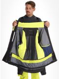 Miniaturka Deluni, Challenger 4 kurtka narciarska mężczyźni Black / Yellow Lime czarny, żółty 