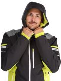 Miniaturka Deluni, Challenger 4 kurtka narciarska mężczyźni Black / Yellow Lime czarny, żółty 