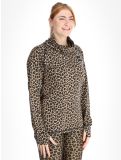 Miniaturka Eivy, Icecold Wool koszulka termoaktywna kobiety Leopard brązowy 