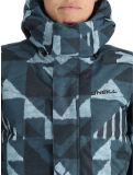 Miniaturka O'Neill, Z.E.N. Puffer Hybrid kurtka narciarska kobiety Blue Triangle Ikat niebieski 