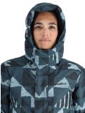 Miniaturka O'Neill, Z.E.N. Puffer Hybrid kurtka narciarska kobiety Blue Triangle Ikat niebieski 