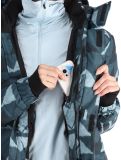 Miniaturka O'Neill, Z.E.N. Puffer Hybrid kurtka narciarska kobiety Blue Triangle Ikat niebieski 