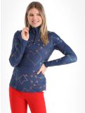 Miniaturka Rossignol, JC De Castelbajac Booster 1/2 Zip bluza kobiety Cosmic Blue niebieski 