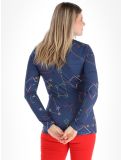 Miniaturka Rossignol, JC De Castelbajac Booster 1/2 Zip bluza kobiety Cosmic Blue niebieski 