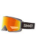 Miniaturka Sinner, Sin Valley gogle unisex Matt Dark Grey szary 