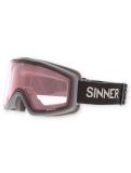 Miniaturka Sinner, Sin Valley gogle unisex Matt Dark Grey szary 