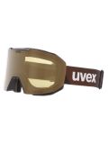 Miniaturka Uvex, Evidnt Attract Cv Dl/fm gogle unisex Black Matt / Mirror Copper brązowy, czarny 