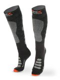 Miniaturka X-socks, Ski Silk Merino 4.0 skarpety narciarskie unisex Anthracite / Grey szary 