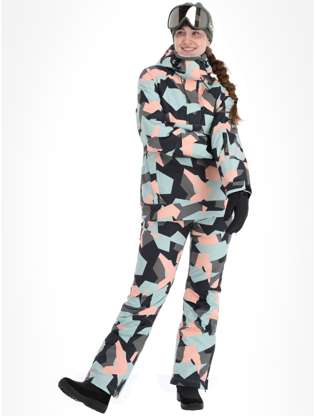 1080, Mary-T kurtka anorak kobiety Camo Rose różowy 