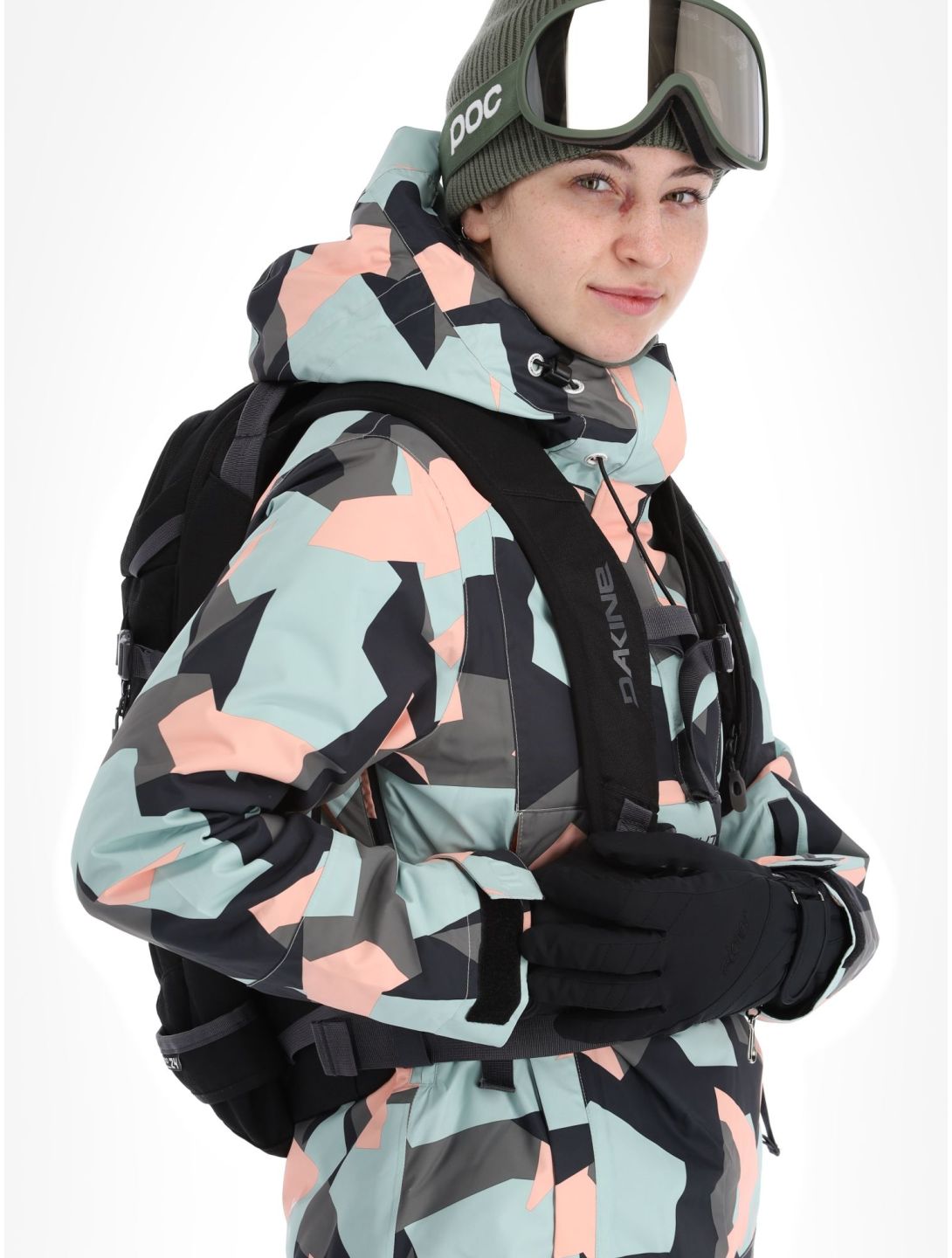 1080, Mary-T kurtka anorak kobiety Camo Rose różowy 