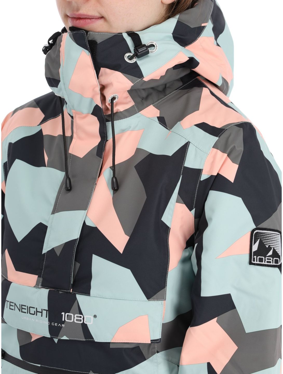 1080, Mary-T kurtka anorak kobiety Camo Rose różowy 