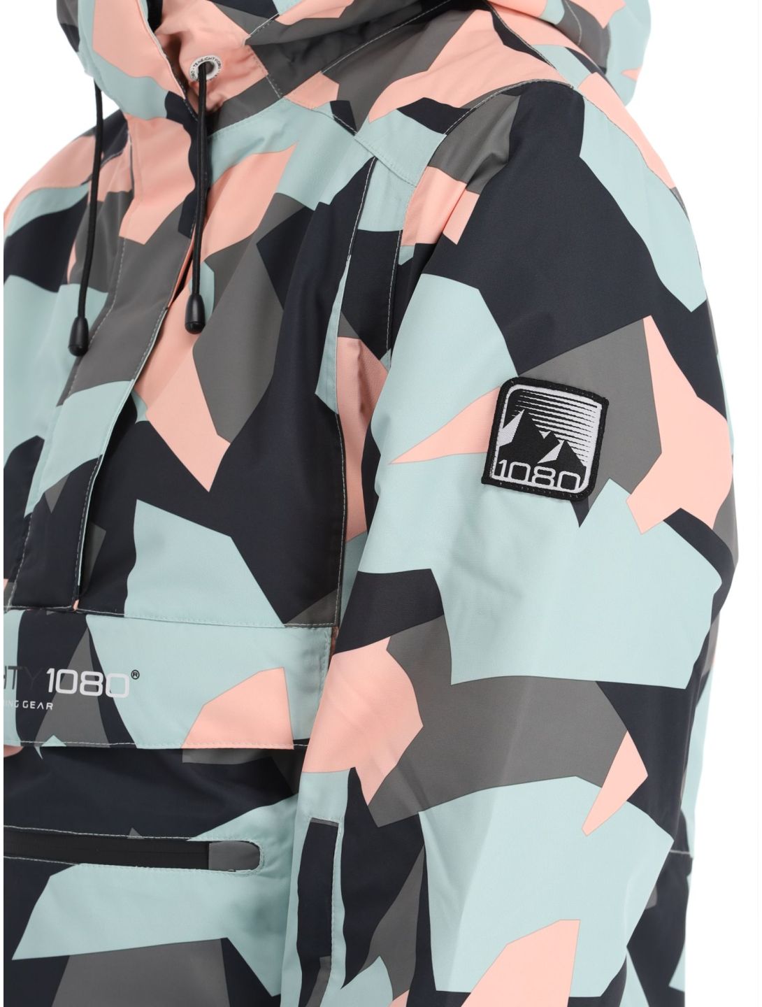 1080, Mary-T kurtka anorak kobiety Camo Rose różowy 