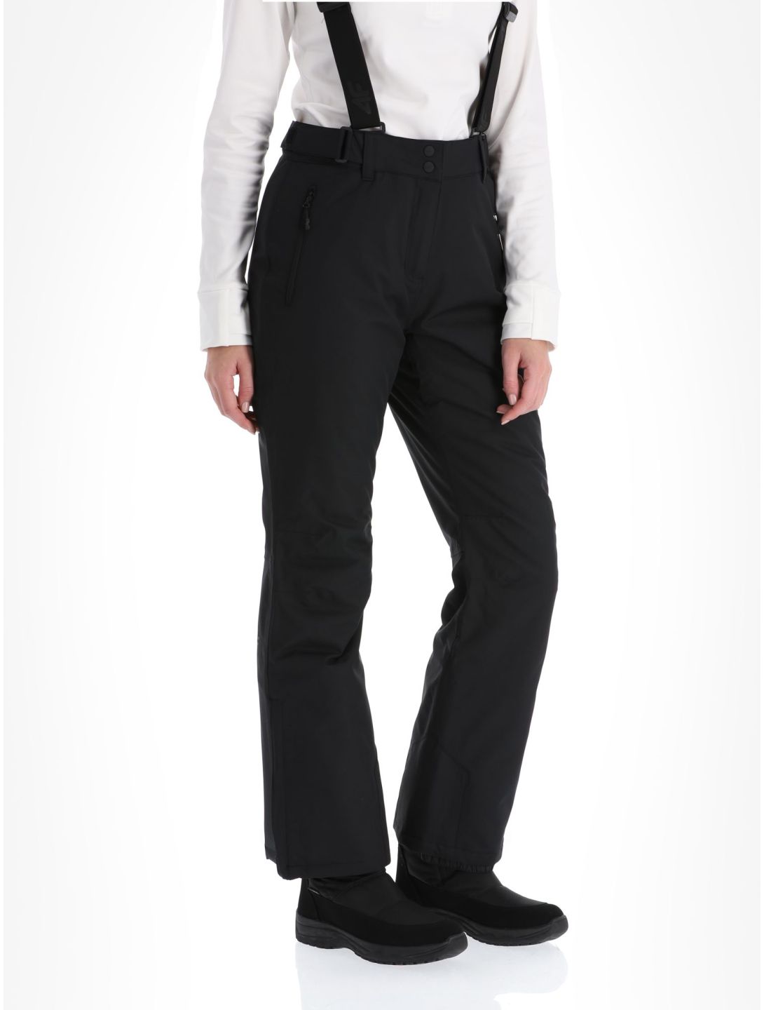 4F, Trousers Fnk  F419 spodnie narciarskie kobiety Black czarny 