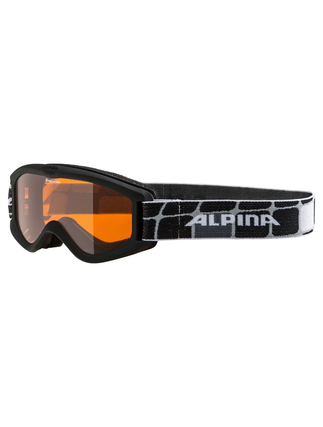 Alpina, Carvy 2.0 gogle dzieci Black Matt czarny 