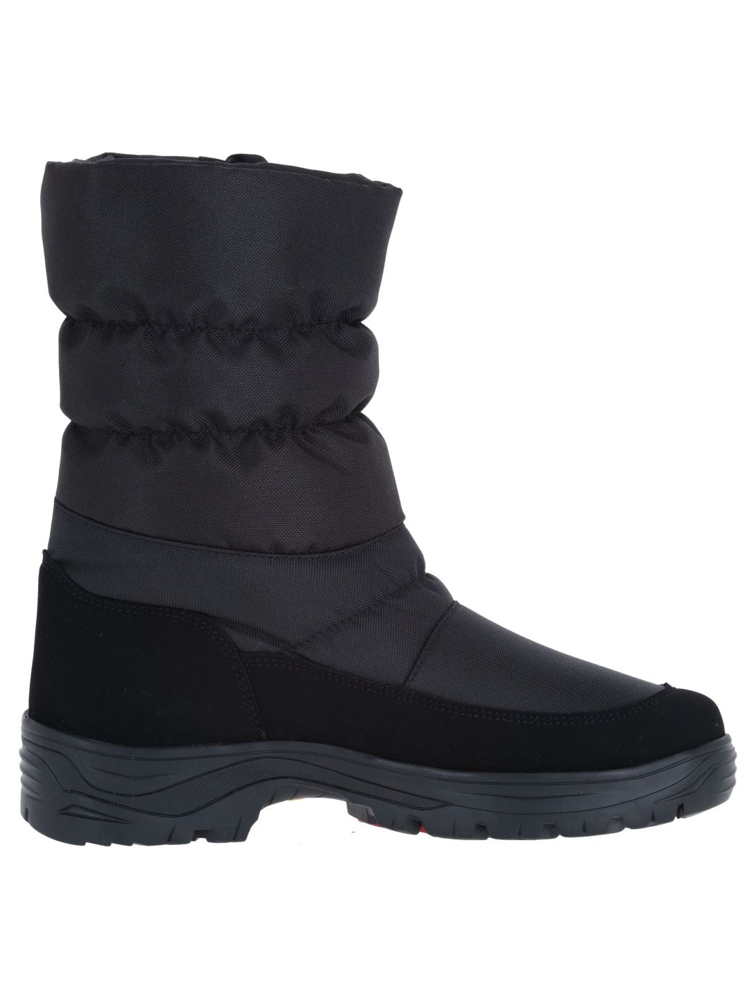 Attiba, Snowboots With Oc System śniegowce mężczyźni Black czarny 