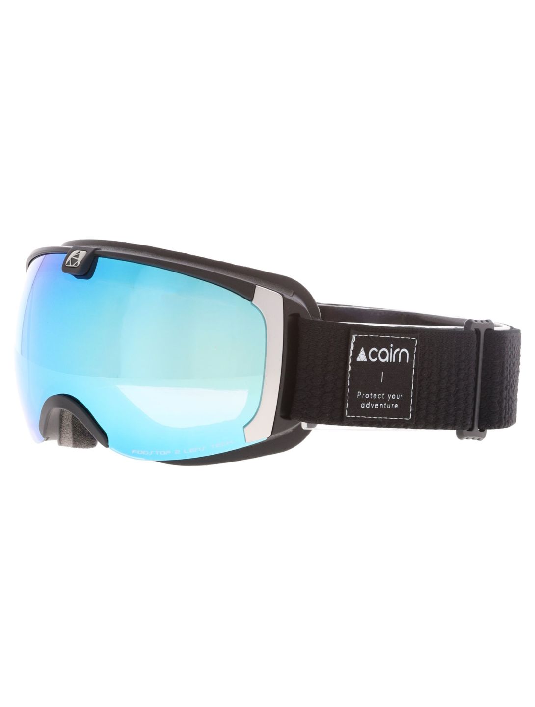 Cairn, Pearl gogle unisex Mat Black Ice Blue czarny, niebieski 