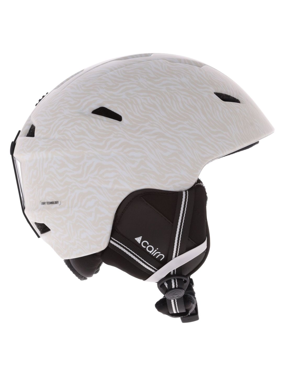 Cairn, Profil kask unisex Mat Warm Gray White biały, szary 