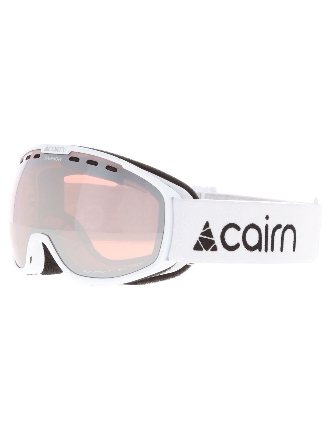 Cairn, Rainbow gogle unisex Shiny White biały 