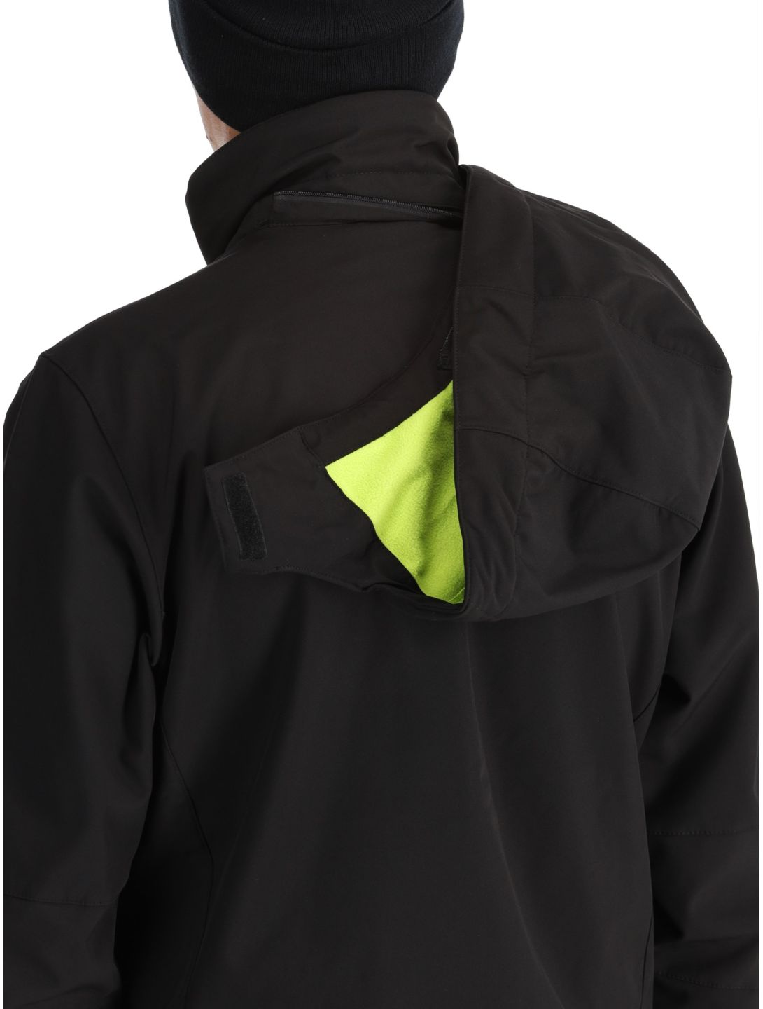 CMP, 3A01787N kurtka softshell mężczyźni Black / Acid czarny 