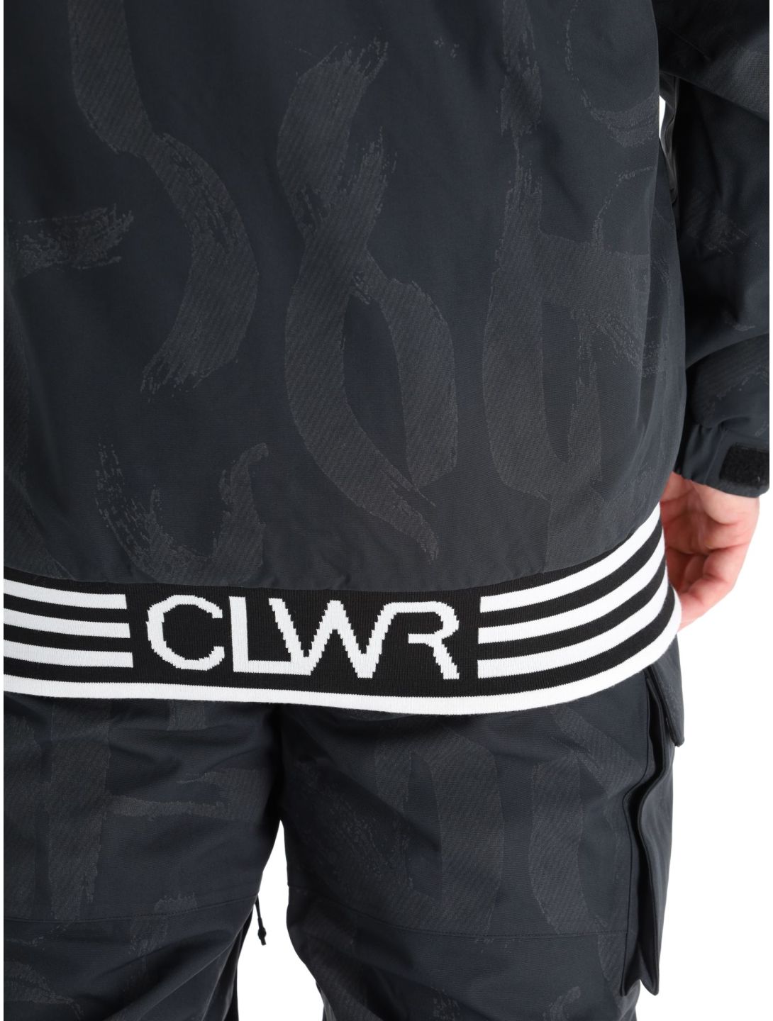 ColourWear, League kurtka narciarska mężczyźni Reflective Black czarny 