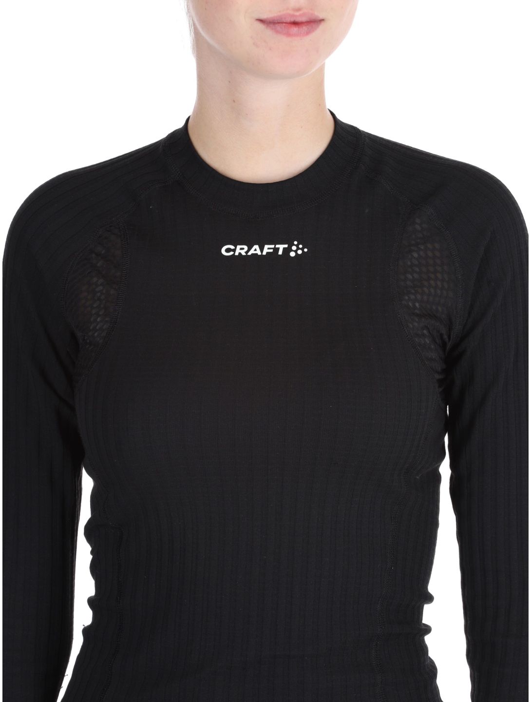 Craft, Active Extreme X Crewneck LS koszulka termoaktywna kobiety Black czarny 