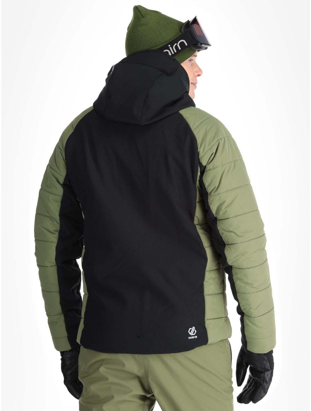 Dare2b, Speed kurtka softshell mężczyźni Olivine Green / Black czarny, zielony 