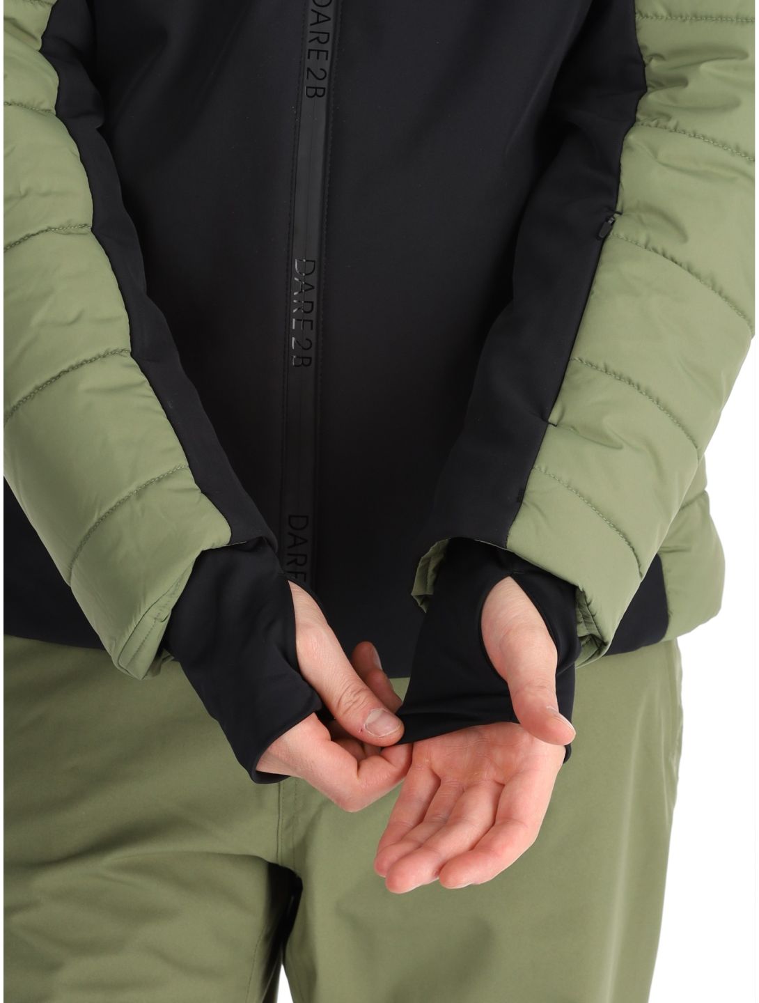 Dare2b, Speed kurtka softshell mężczyźni Olivine Green / Black czarny, zielony 