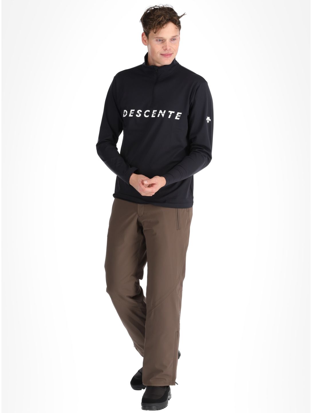 Descente, M-GB20 bluza mężczyźni Black czarny 