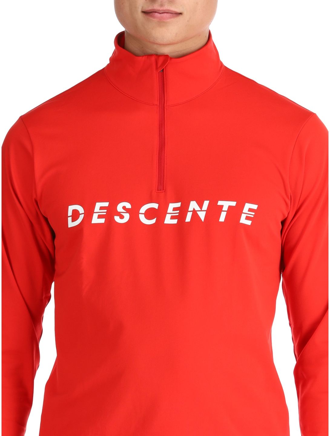 Descente, M-GB20 bluza mężczyźni Electric Red czerwony 