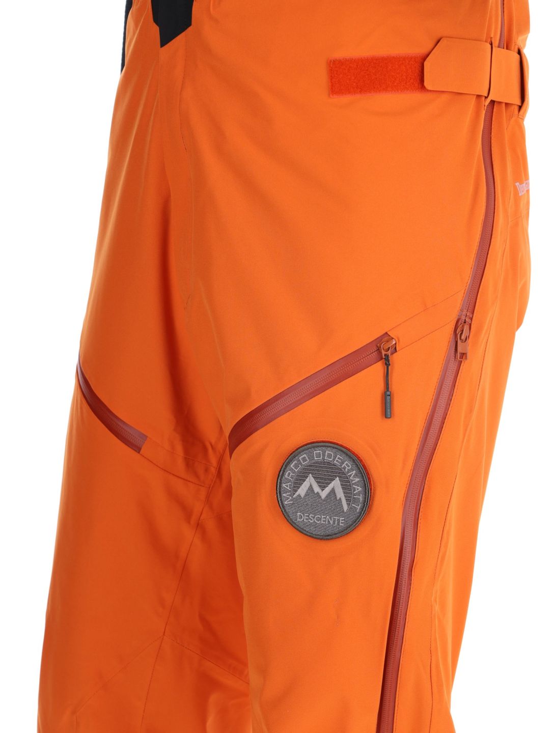 Descente, M-GD50M spodnie hardshell BIB mężczyźni Ripen Orange pomarańczowy 