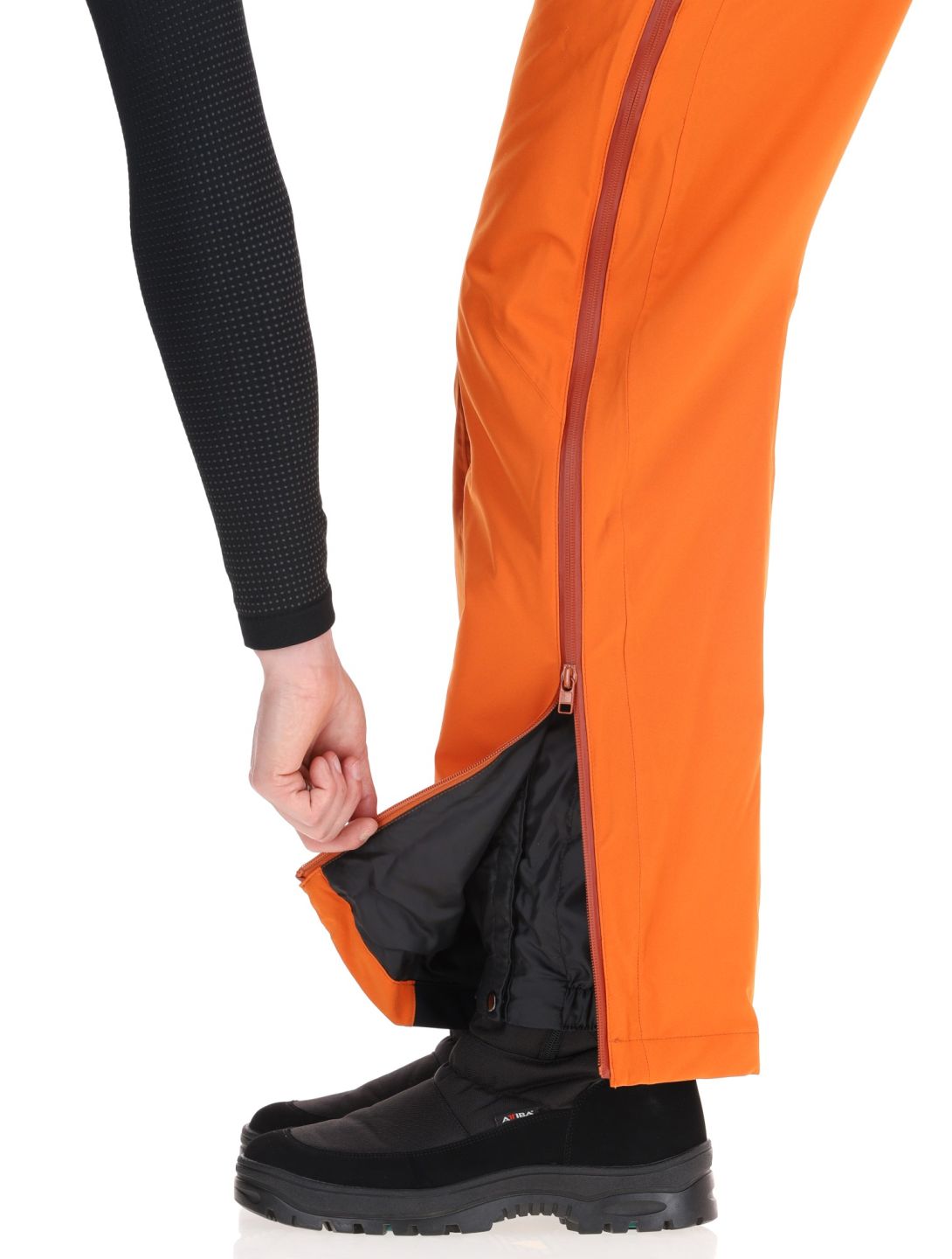 Descente, M-GD50M spodnie hardshell BIB mężczyźni Ripen Orange pomarańczowy 