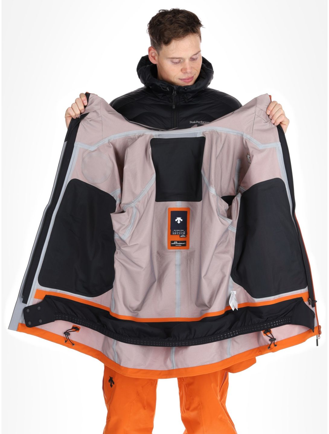 Descente, M-GK50M Marco Odermatt kurtka hardshell mężczyźni Ripen Orange pomarańczowy 