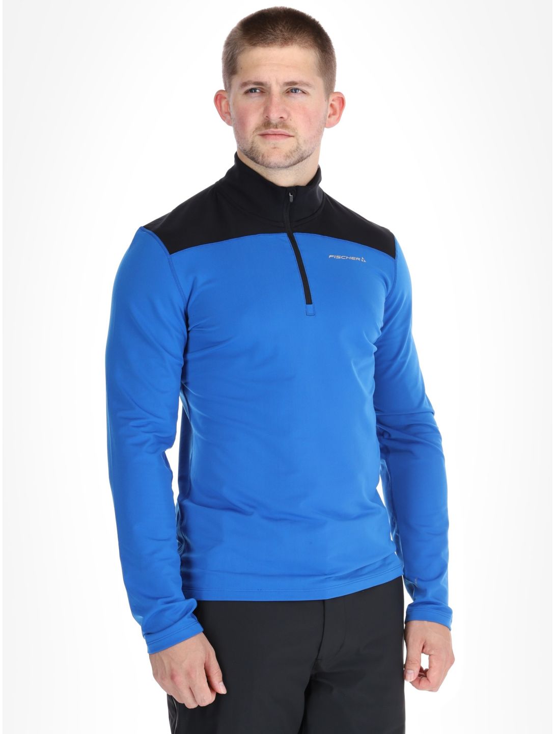 Fischer, Base Pro bluza mężczyźni O.Blue-O.Blue-Black 