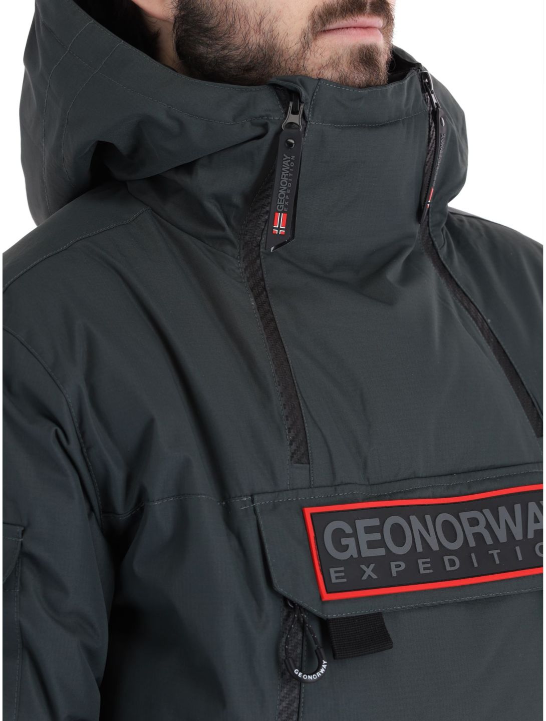 Geographical Norway, Benyamine kurtka narciarska mężczyźni Dark Grey szary 