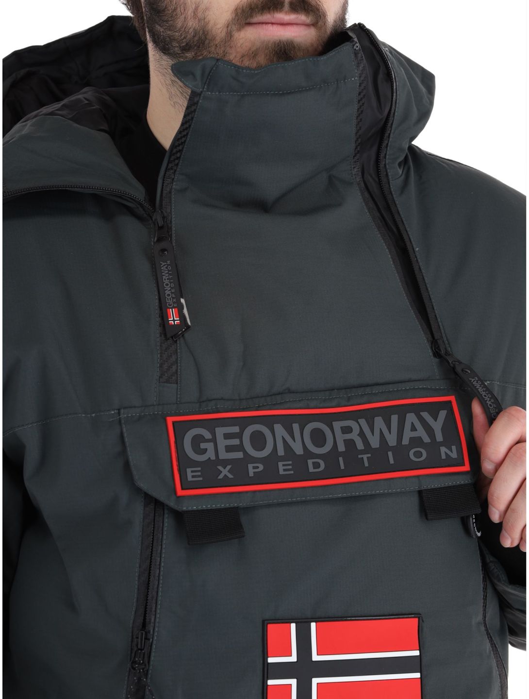 Geographical Norway, Benyamine kurtka narciarska mężczyźni Dark Grey szary 