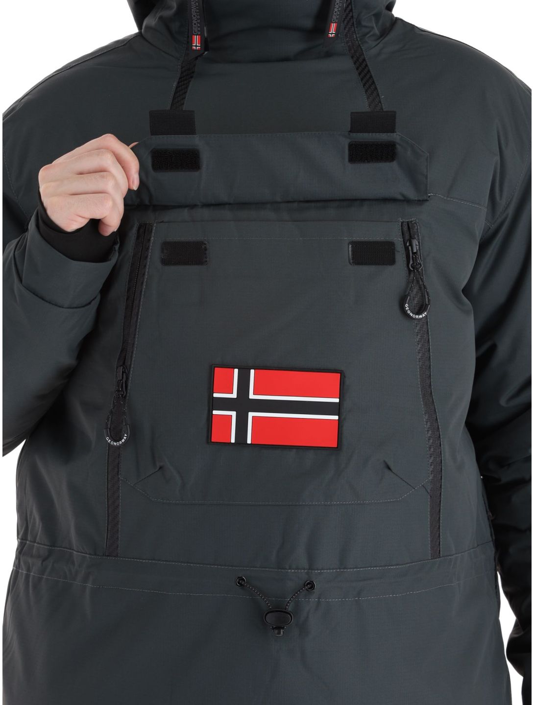 Geographical Norway, Benyamine kurtka narciarska mężczyźni Dark Grey szary 