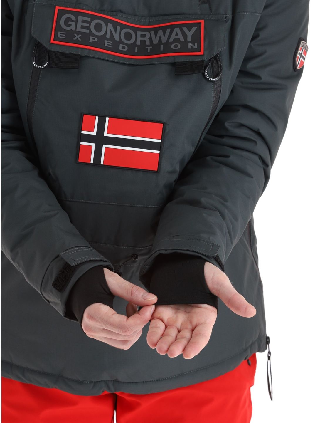 Geographical Norway, Benyamine kurtka narciarska mężczyźni Dark Grey szary 