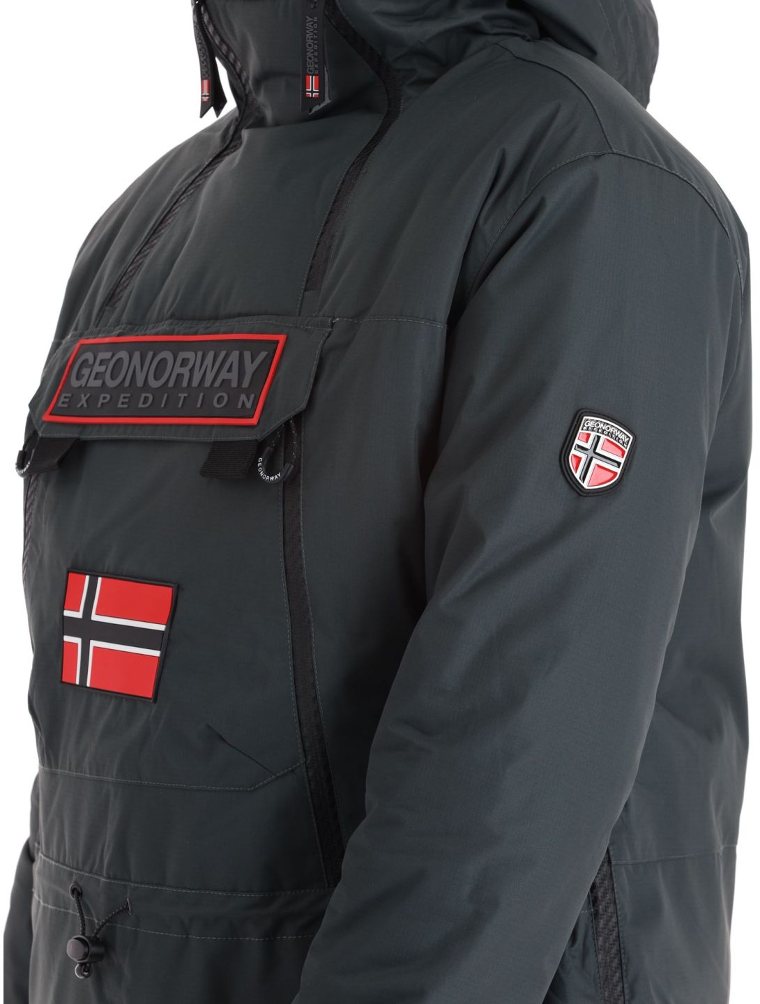 Geographical Norway, Benyamine kurtka narciarska mężczyźni Dark Grey szary 