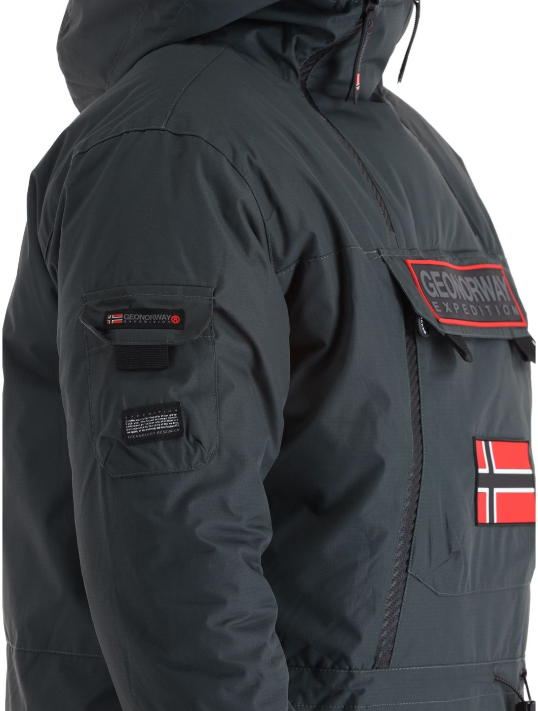 Geographical Norway, Benyamine kurtka narciarska mężczyźni Dark Grey szary 