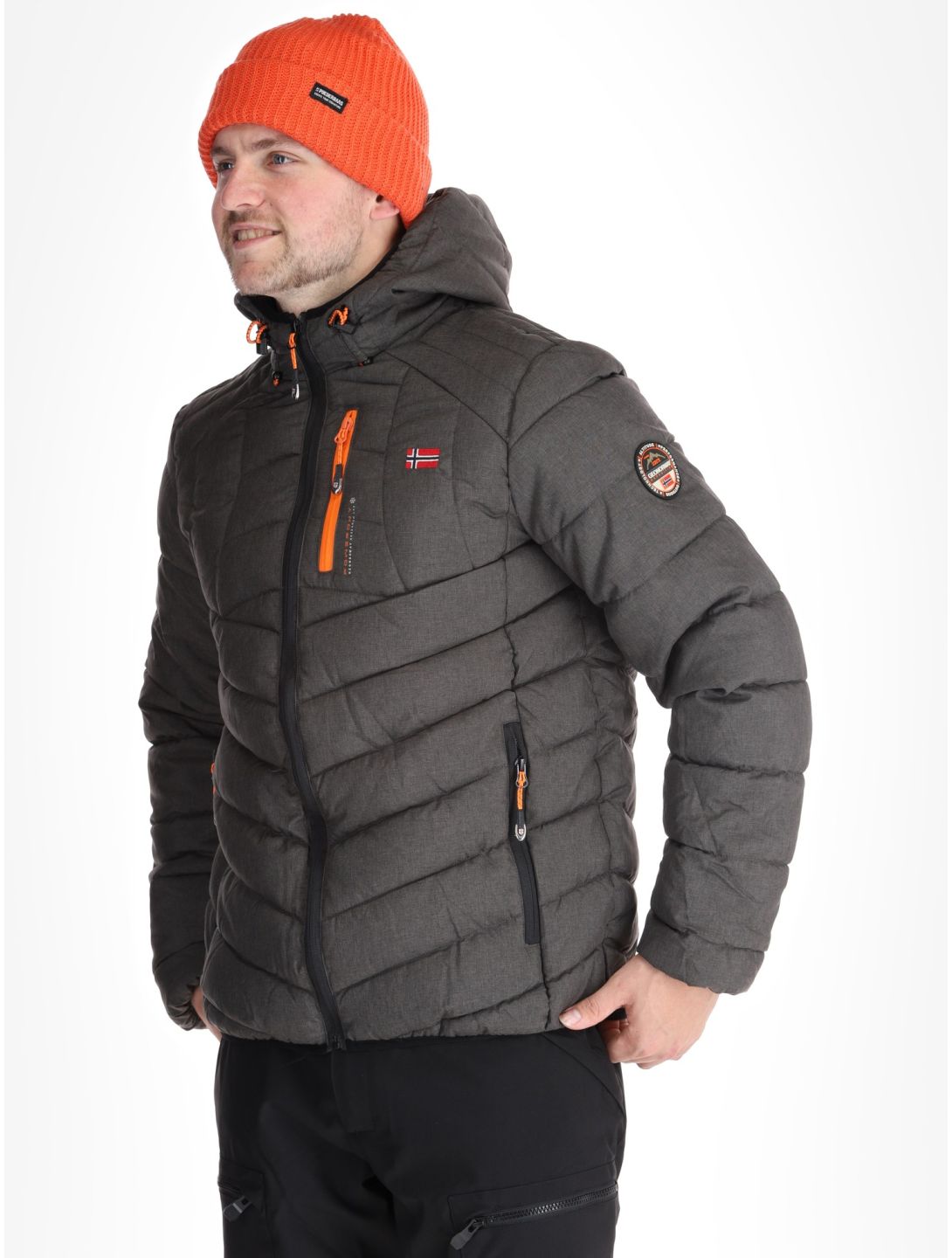 Geographical Norway, Bolchevic kurtka narciarska mężczyźni Dark Grey szary 