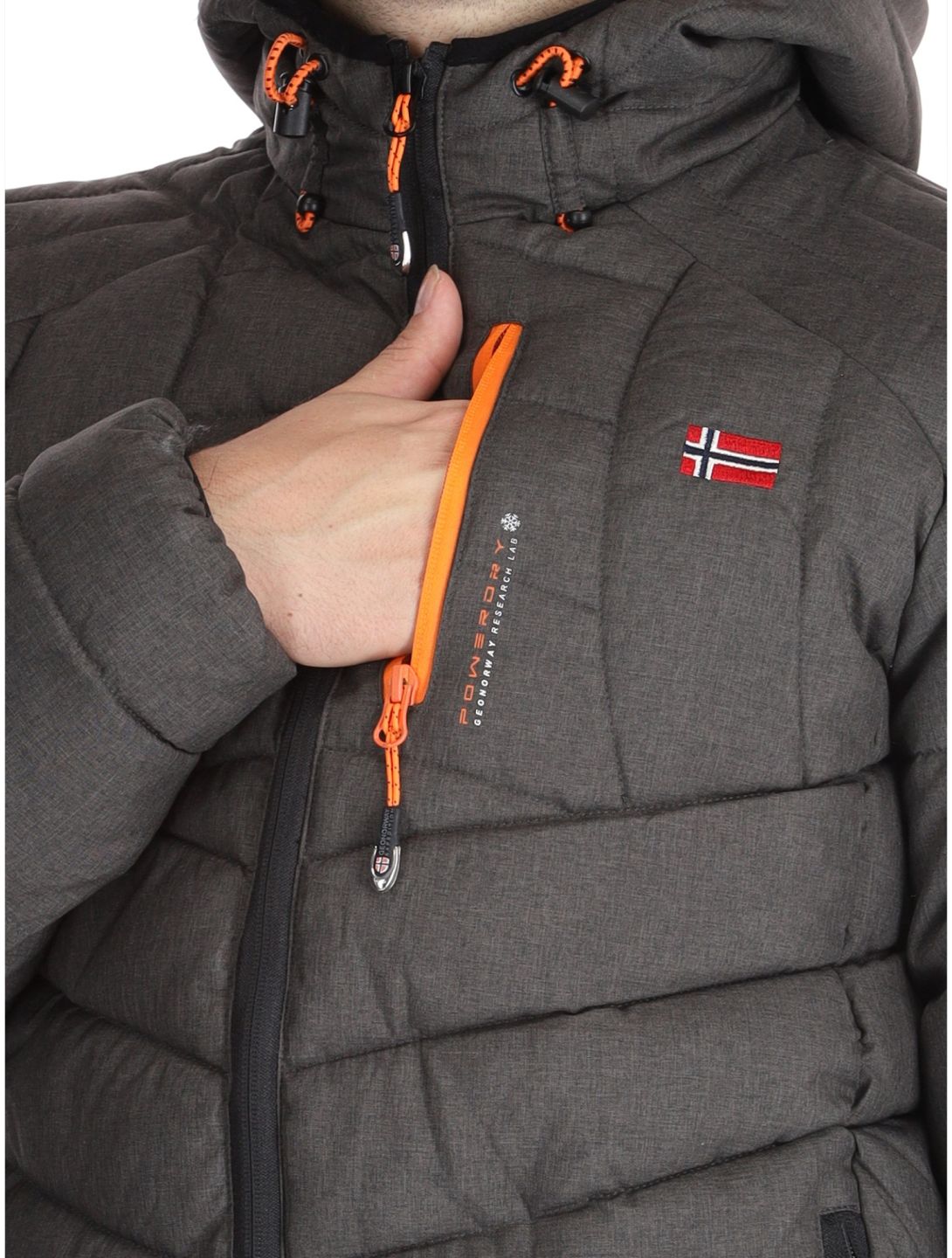 Geographical Norway, Bolchevic kurtka narciarska mężczyźni Dark Grey szary 