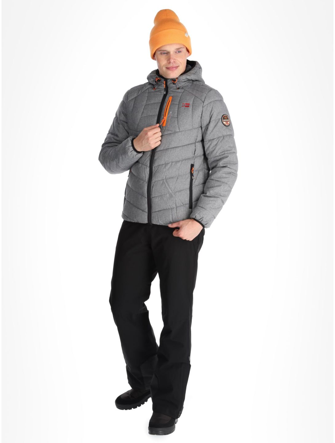 Geographical Norway, Bolchevic kurtka narciarska mężczyźni Light Grey szary 