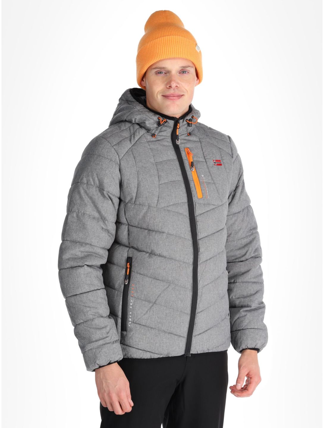 Geographical Norway, Bolchevic kurtka narciarska mężczyźni Light Grey szary 