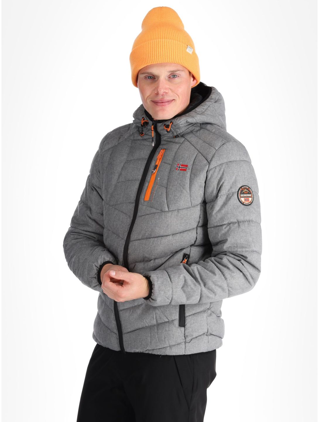 Geographical Norway, Bolchevic kurtka narciarska mężczyźni Light Grey szary 