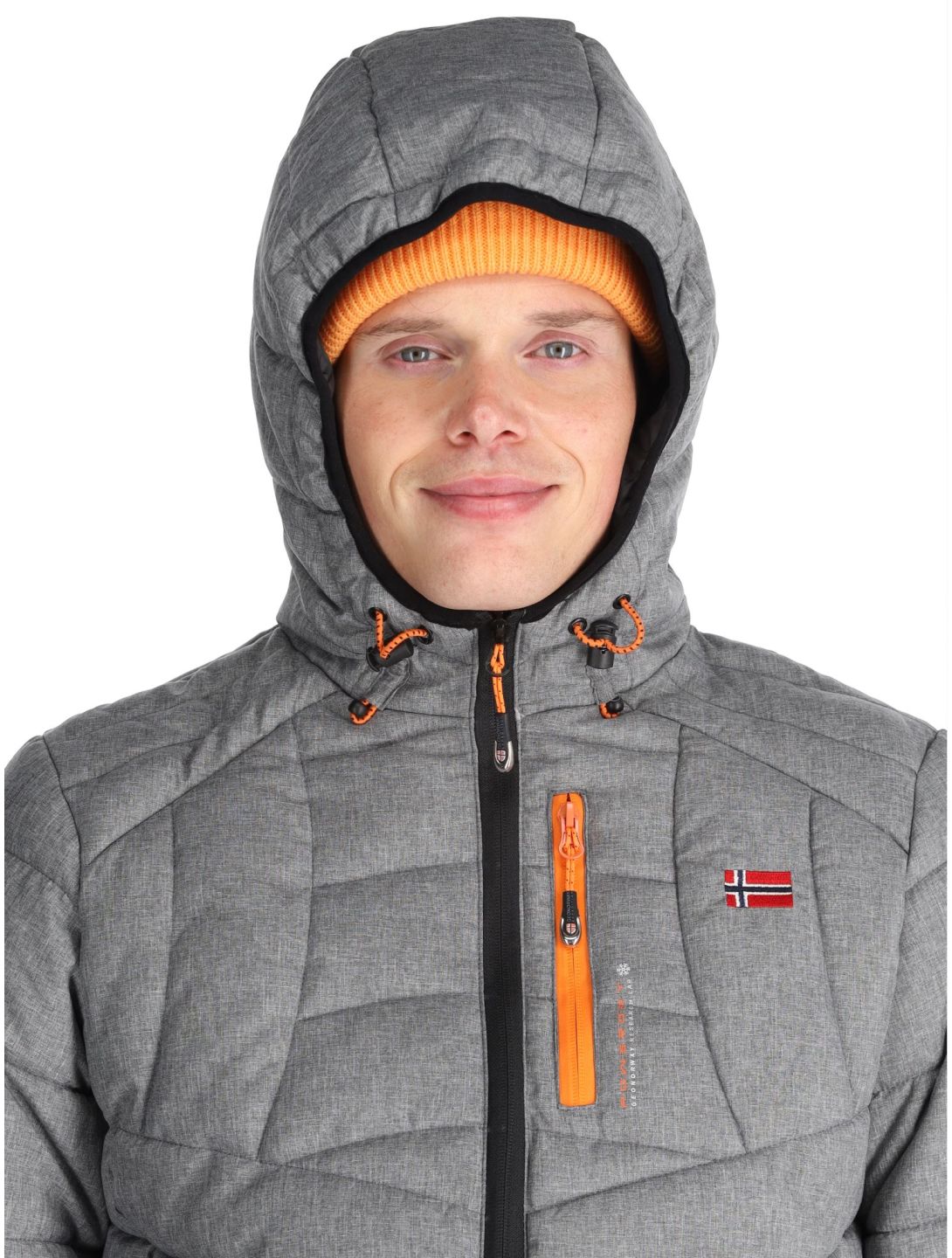 Geographical Norway, Bolchevic kurtka narciarska mężczyźni Light Grey szary 