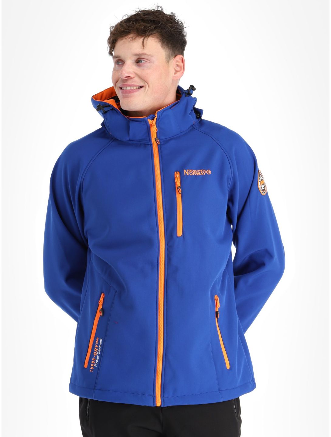 Geographical Norway, Texico kurtka softshell mężczyźni Royal Blue niebieski 